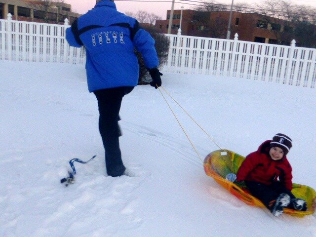 Sledding
